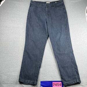 Riders Denim Jeans Dark Wash Womens Size 20W L Distressed Casual